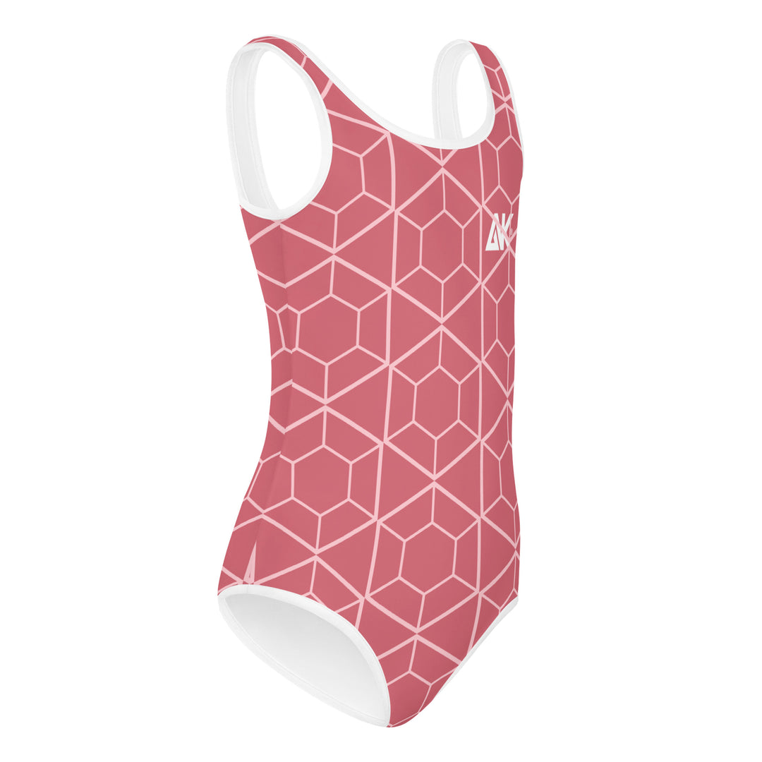 Maillot de bain 1 pièce fille LogoR