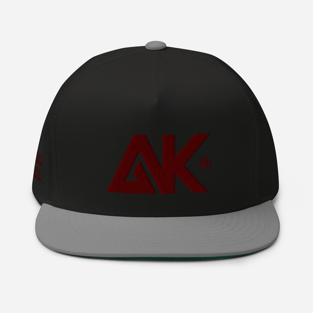 Casquette à Visière Plate profil haut logoR