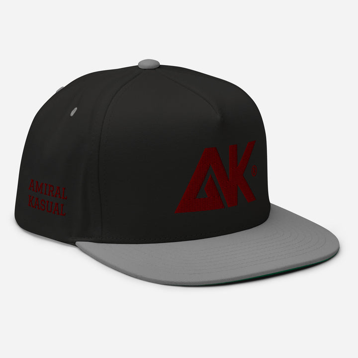 Casquette à Visière Plate profil haut logoR