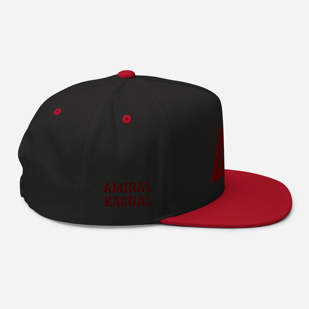 Casquette à Visière Plate profil haut logoR