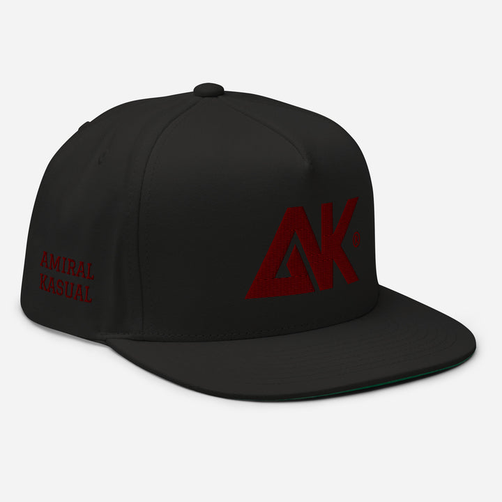 Casquette à Visière Plate profil haut logoR