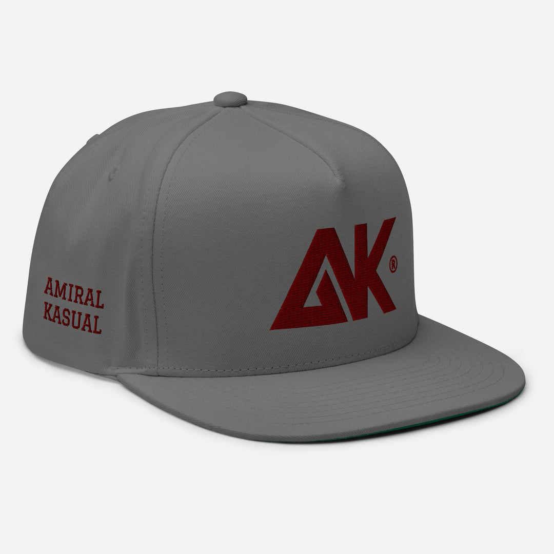 Casquette à Visière Plate profil haut logoR