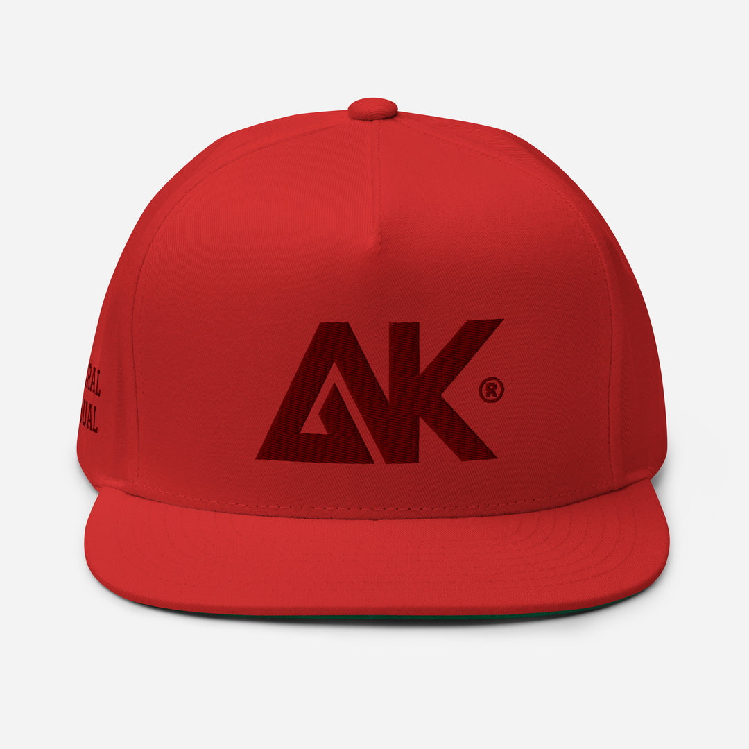 Casquette à Visière Plate profil haut logoR