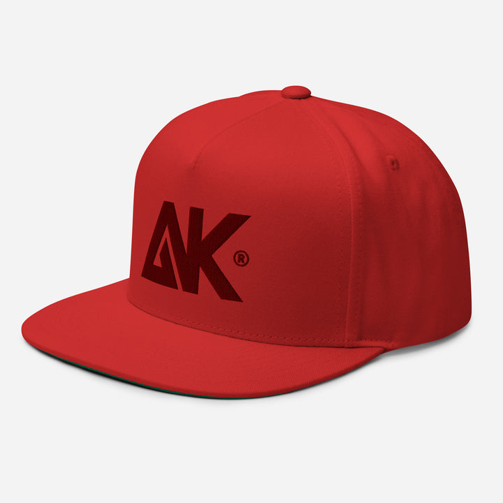 Casquette à Visière Plate profil haut logoR