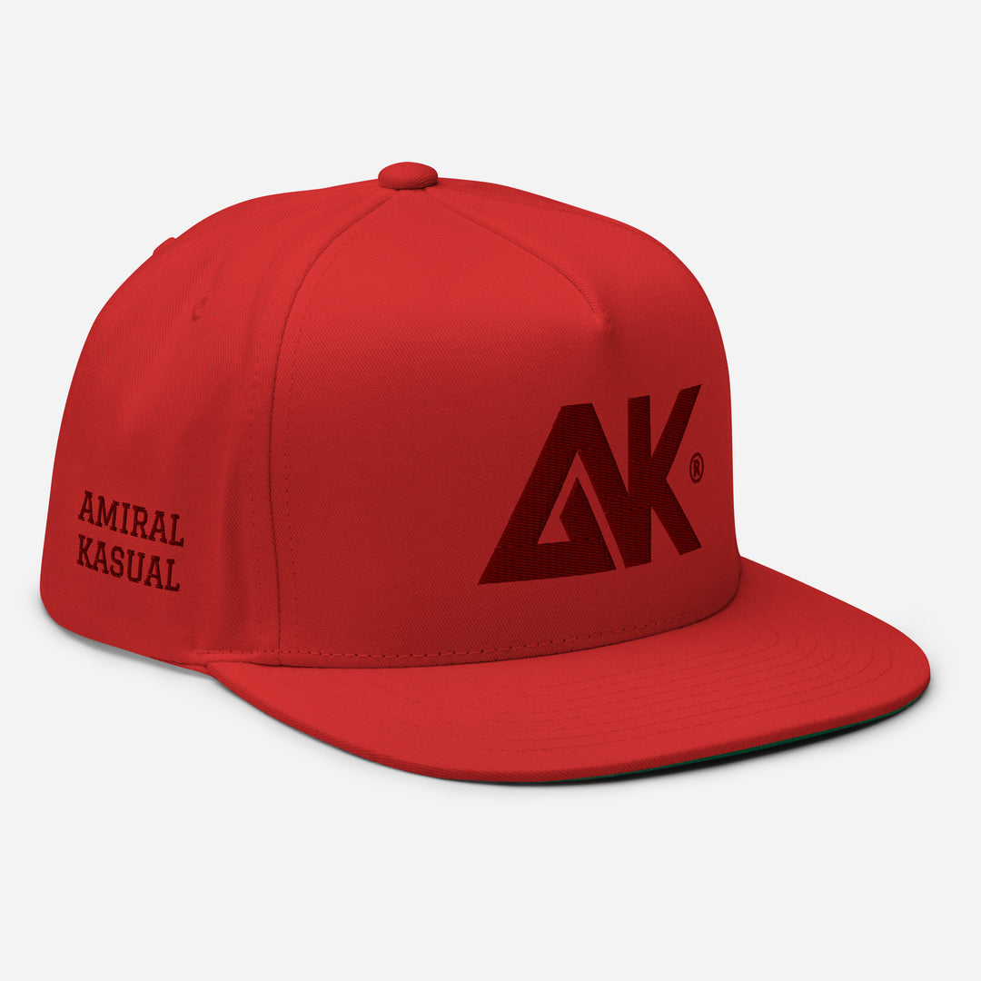 Casquette à Visière Plate profil haut logoR
