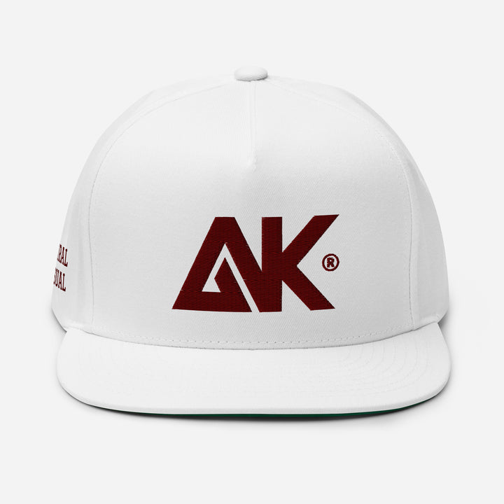 Casquette à Visière Plate profil haut logoR