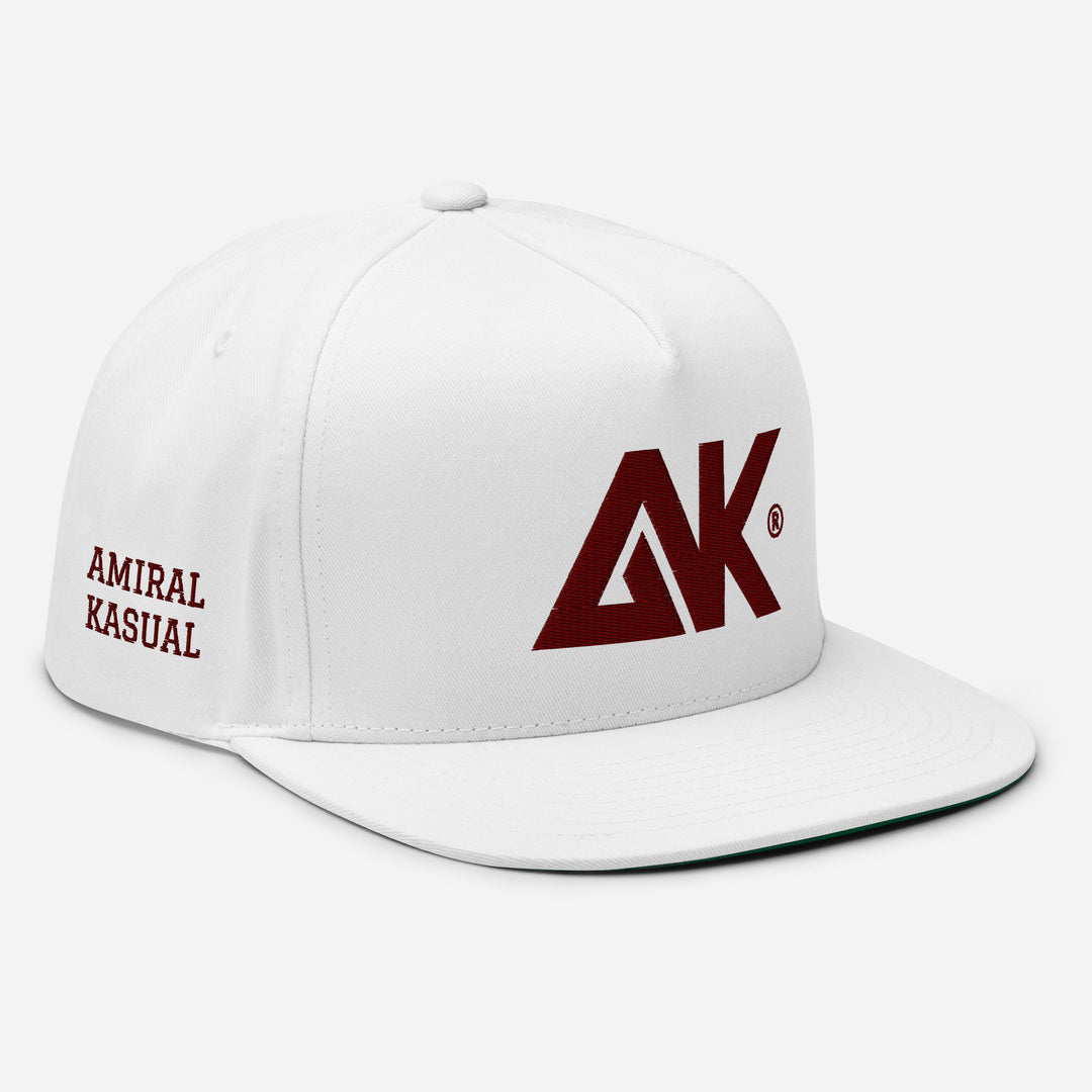 Casquette à Visière Plate profil haut logoR