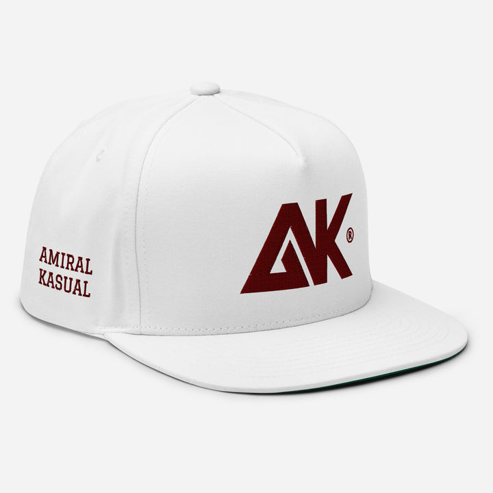 Casquette à Visière Plate profil haut logoR