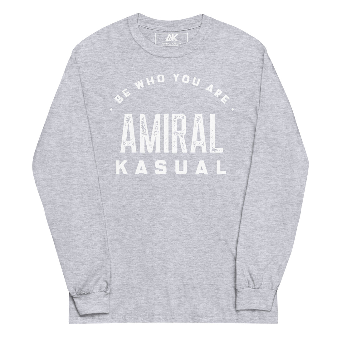 T-shirt standard manches longues homme Be who you are