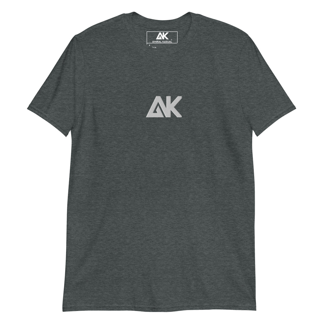 T-shirt basique doux Homme brodé logo