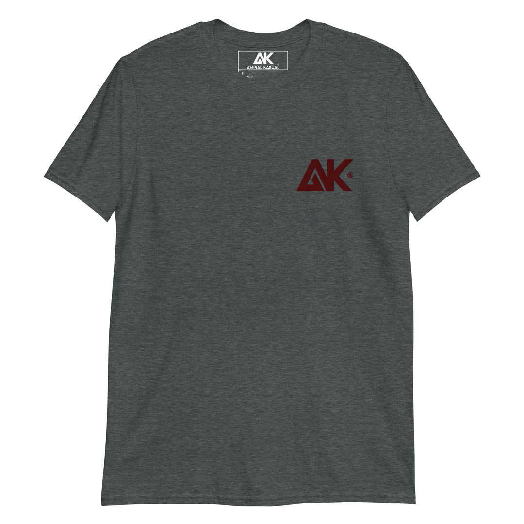 T-shirt basique doux Homme brodé LogoR