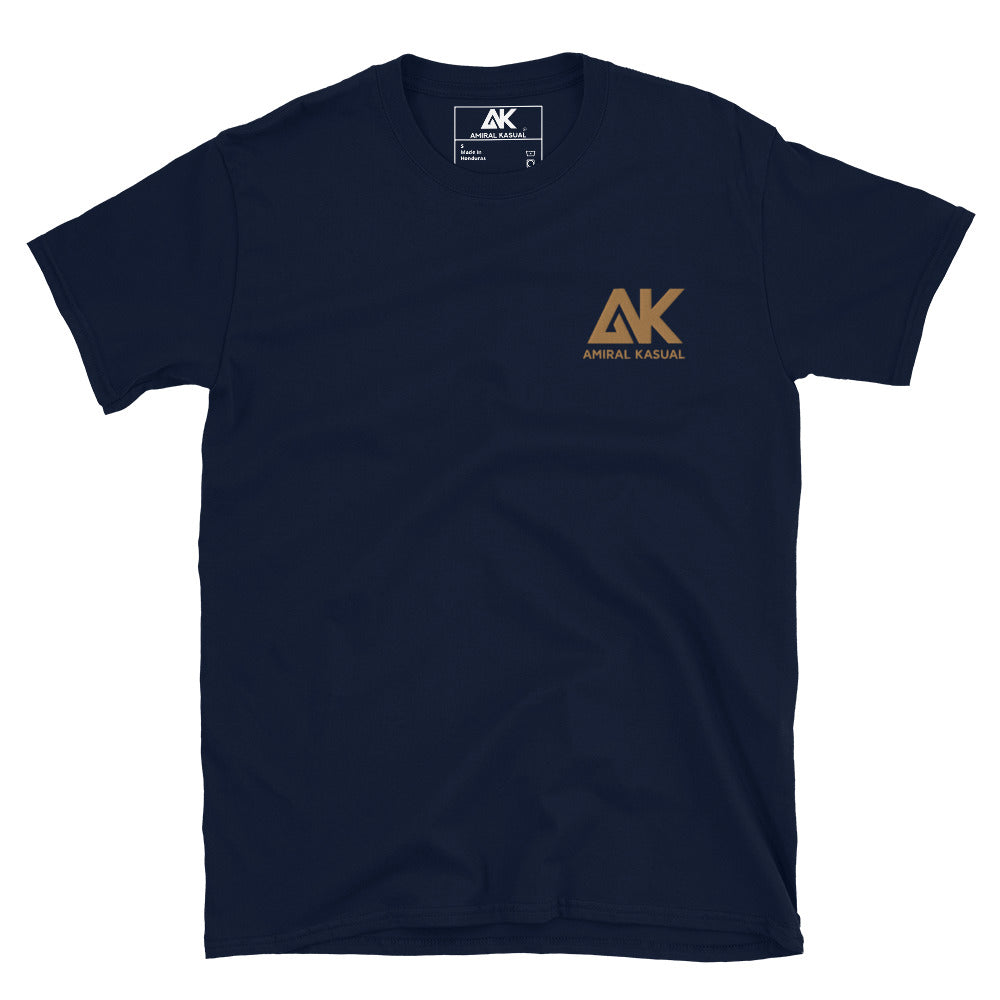 T-shirt basique doux Femme brodé Authentic