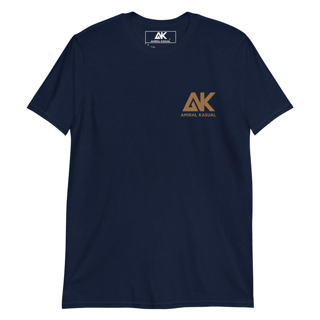 T-shirt basique doux Femme brodé Authentic