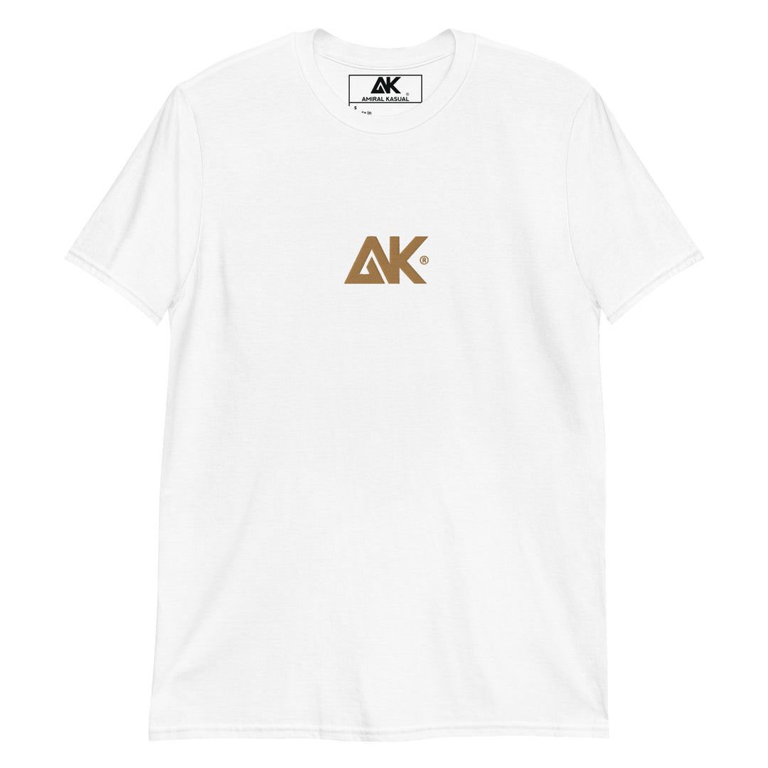 T-shirt basique doux Femme brodé logoR