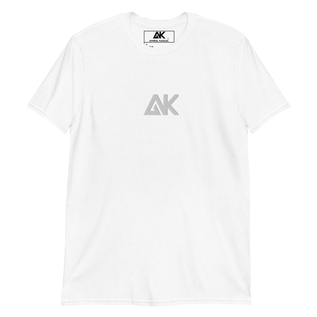T-shirt basique doux Homme brodé logo