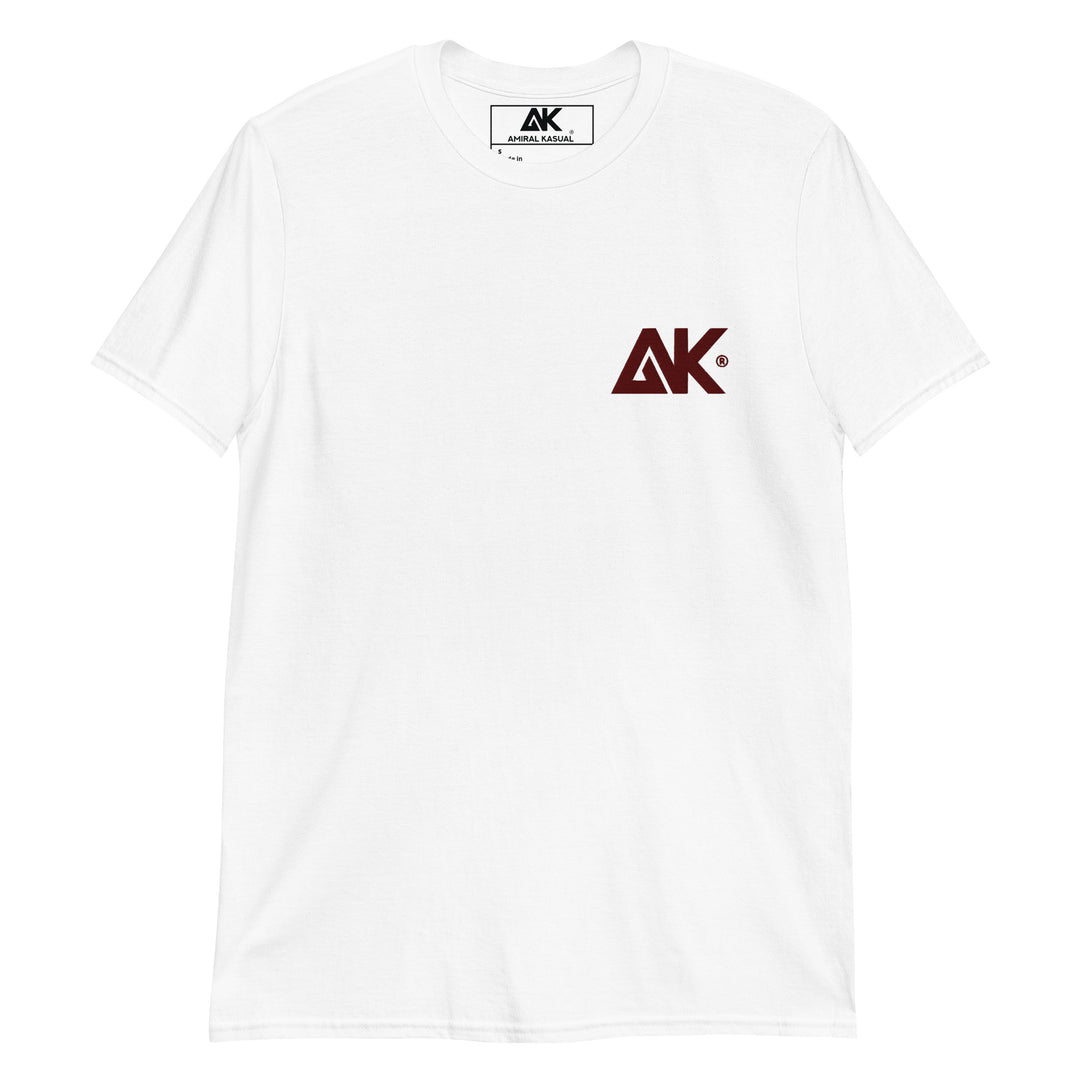 T-shirt basique doux Homme brodé LogoR