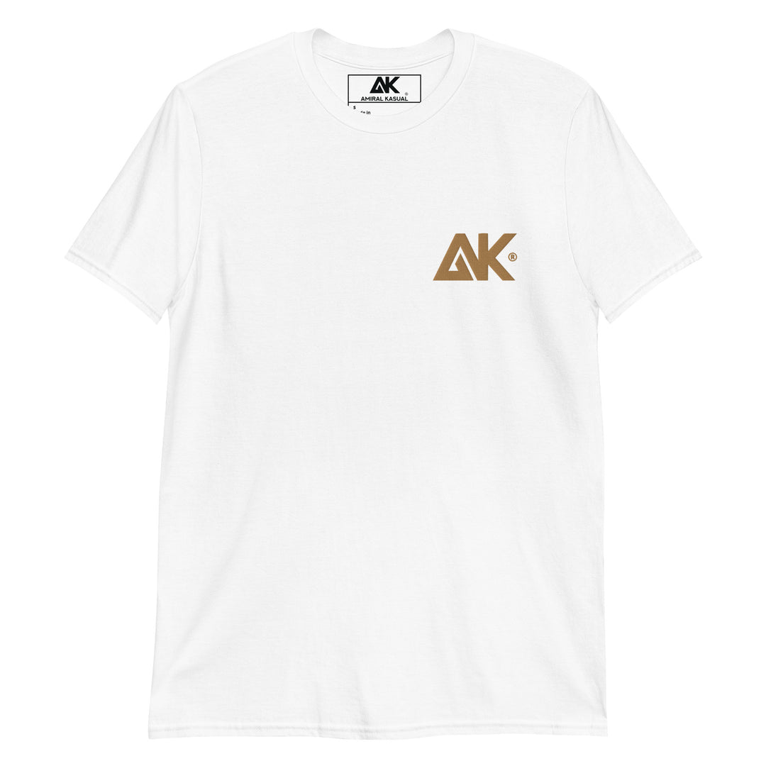 T-shirt basique doux Femme brodé LogoR