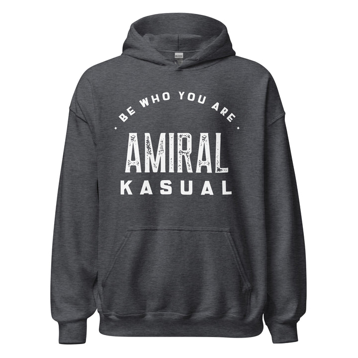 Sweat à capuche Classique d'hiver Homme Be who you are