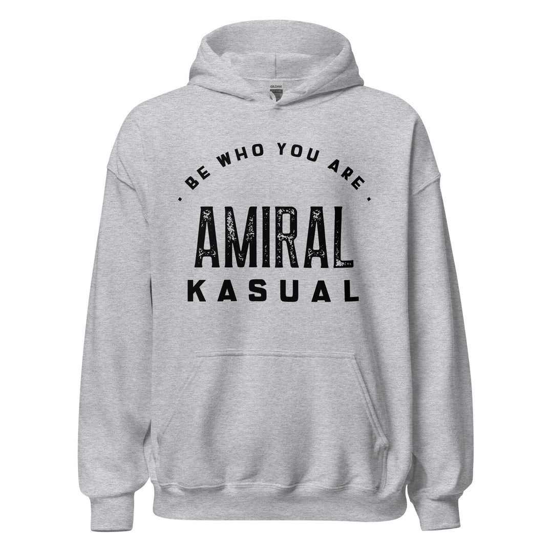 Sweat à capuche Classique d'hiver Homme Be who you are