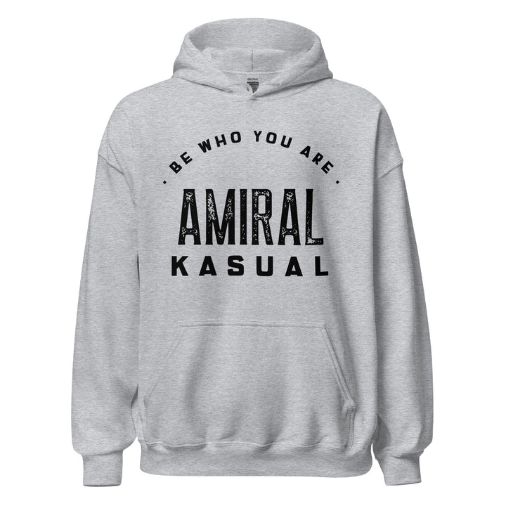 Sweat à capuche Classique d'hiver Homme Be who you are