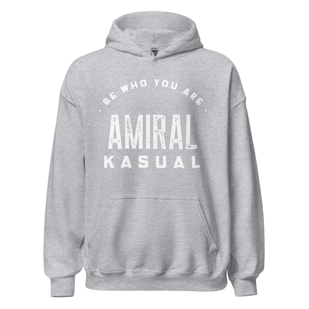 Sweat à capuche Classique d'hiver Homme Be who you are