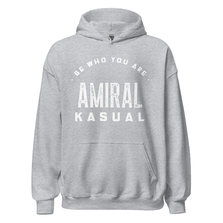 Sweat à capuche Classique d'hiver Homme Be who you are