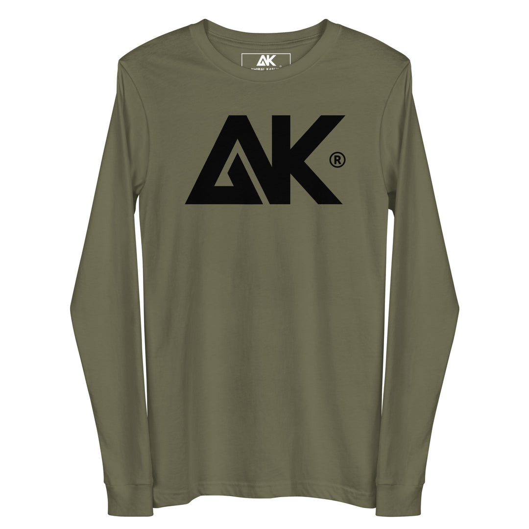 T-shirt Manches Longues Homme 100 % en coton logoR