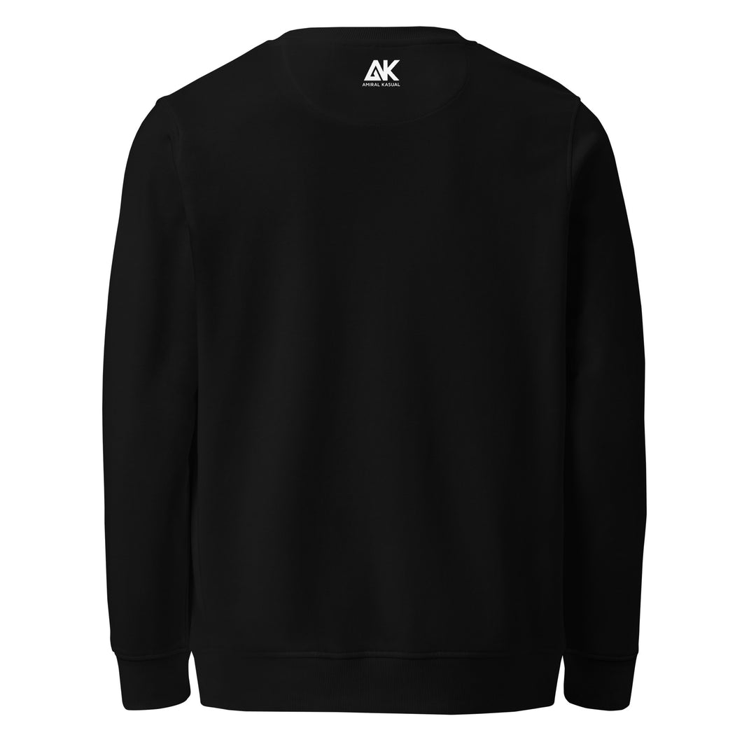 Sweat-shirt doux BIO-écologique Homme Be who you are