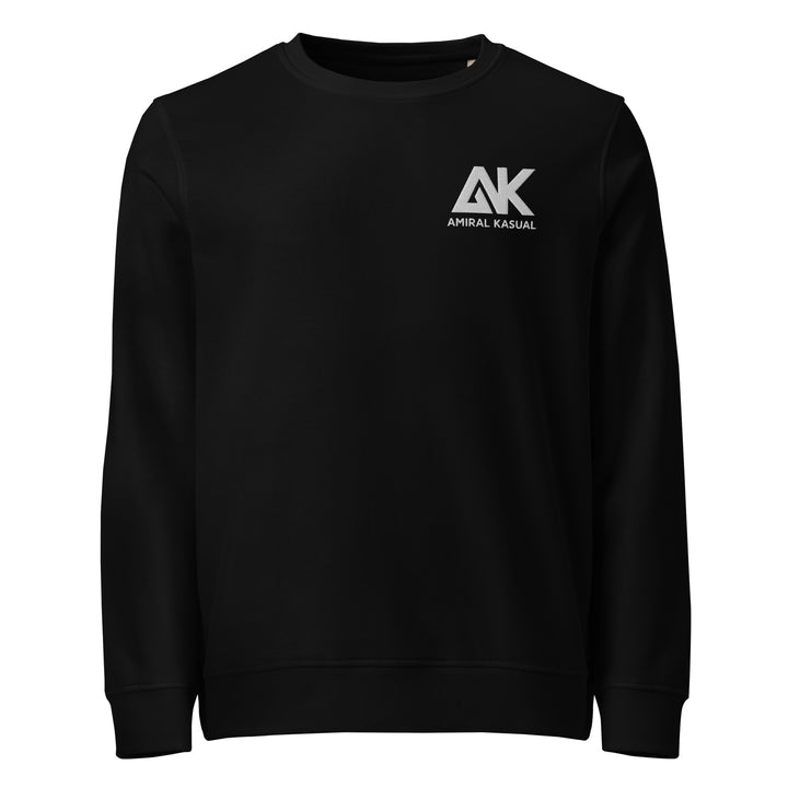 Sweat-shirt doux BIO-écologique Homme Brodé Authentic
