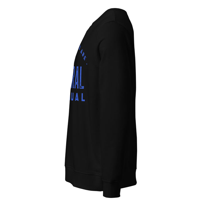 Sweat-shirt doux BIO-écologique Homme Be who you are