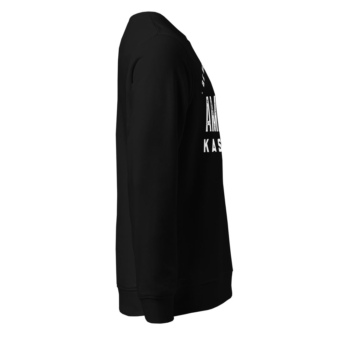 Sweat-shirt doux BIO-écologique Homme Be who you are