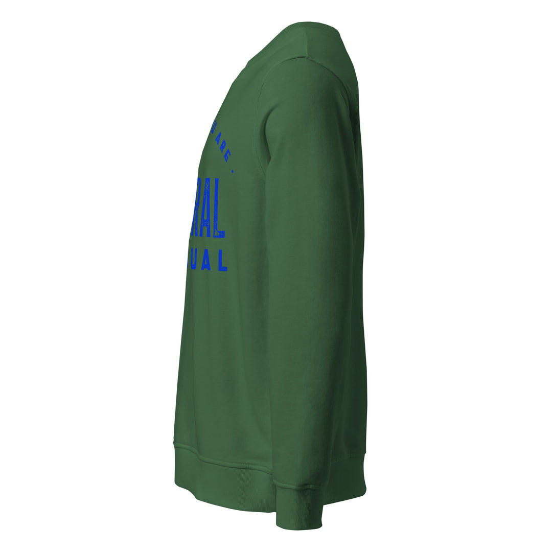 Sweat-shirt doux BIO-écologique Homme Be who you are