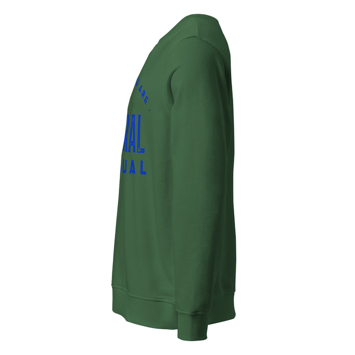 Sweat-shirt doux BIO-écologique Homme Be who you are