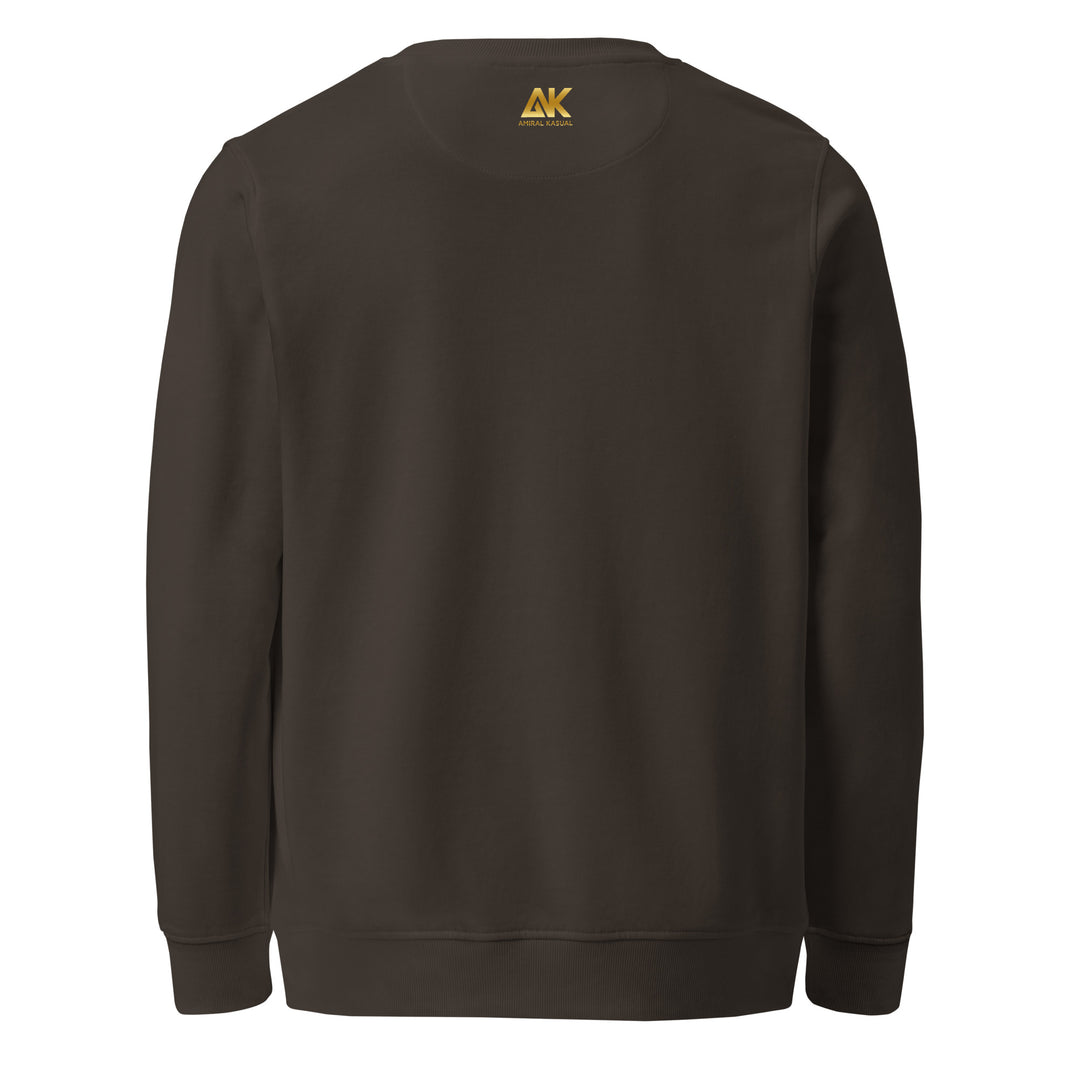 Sweat-shirt doux BIO-écologique Homme Be who you are