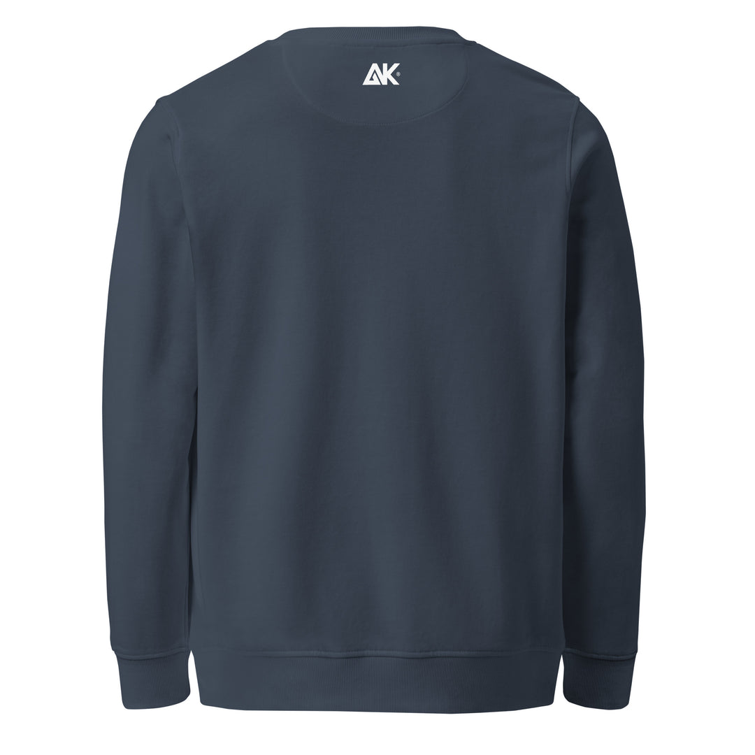 Sweat-shirt doux BIO-écologique Homme Brodé Authentic
