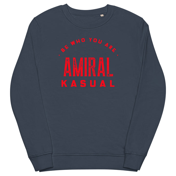 Sweat-shirt doux BIO-écologique Femme Be who you are