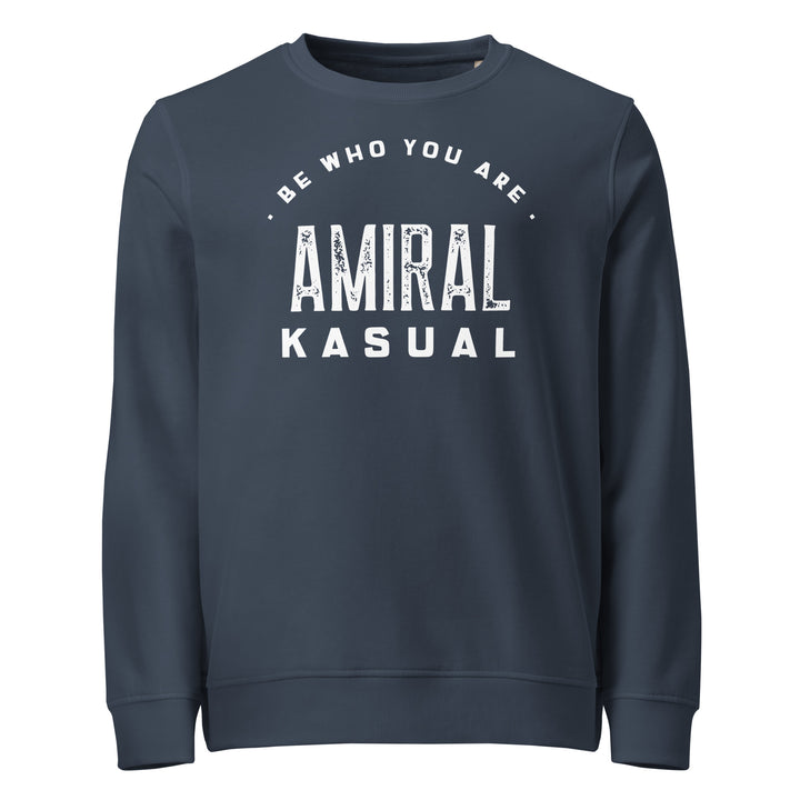 Sweat-shirt doux BIO-écologique Homme Be who you are