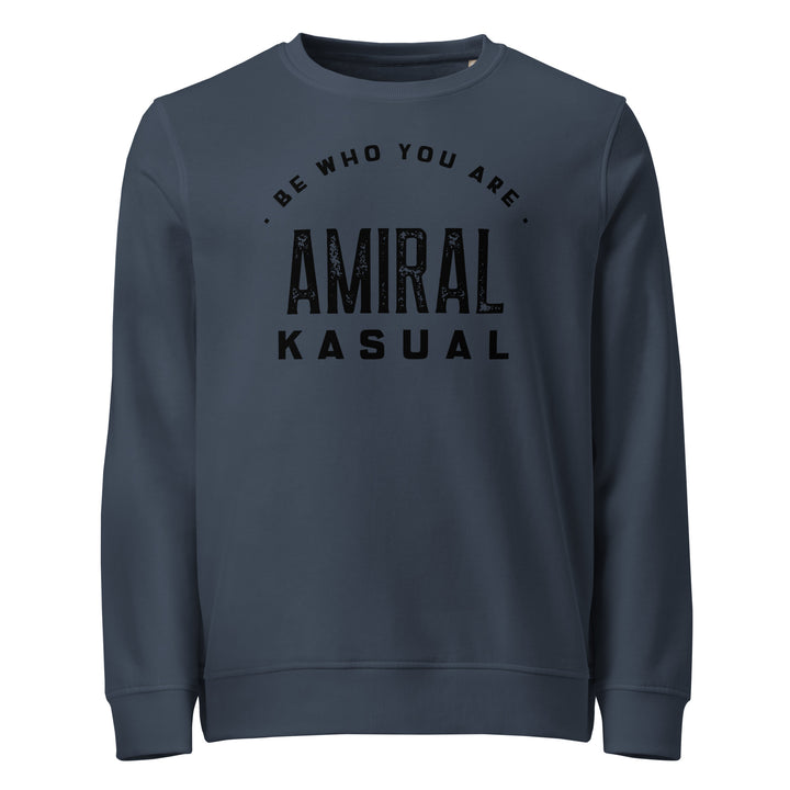 Sweat-shirt doux BIO-écologique Homme Be who you are