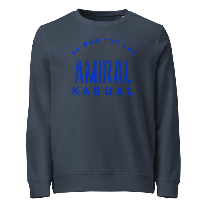 Sweat-shirt doux BIO-écologique Homme Be who you are