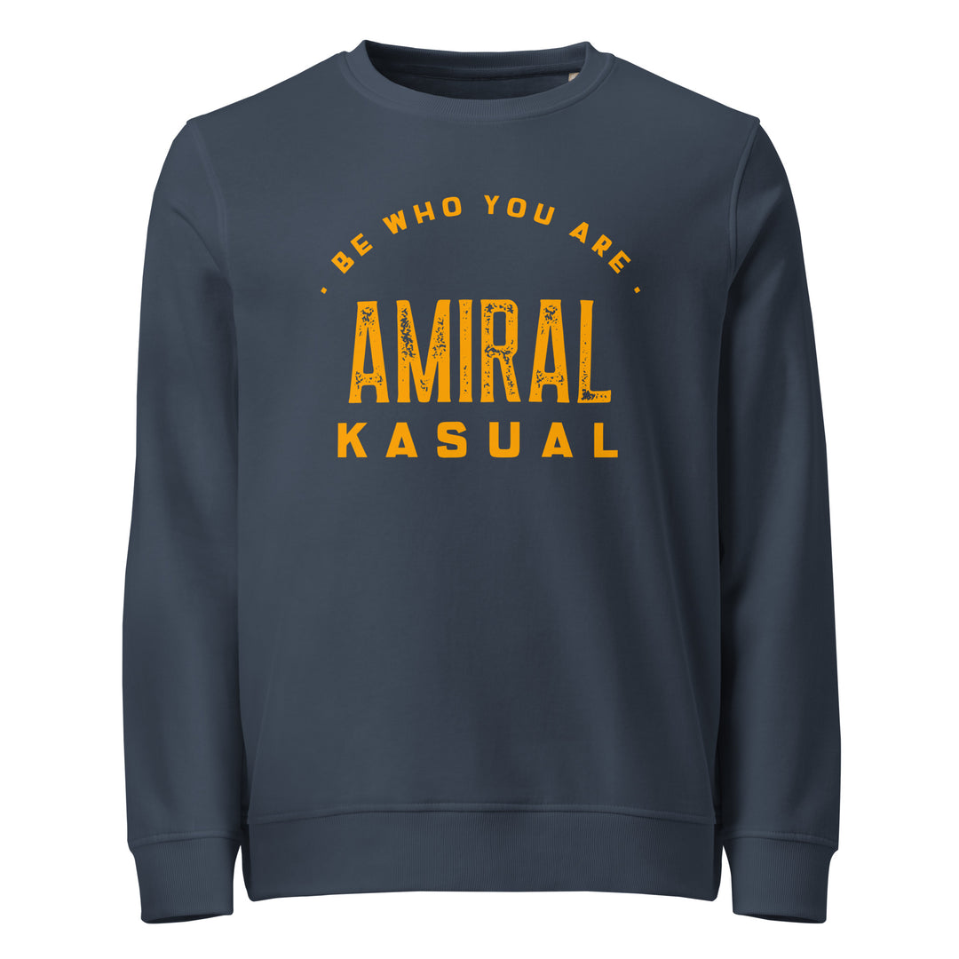 Sweat-shirt doux BIO-écologique Homme Be who you are