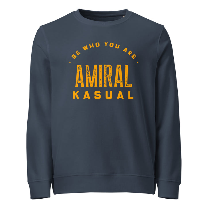 Sweat-shirt doux BIO-écologique Homme Be who you are