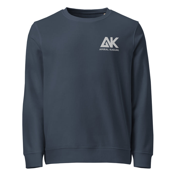 Sweat-shirt doux BIO-écologique Homme Brodé Authentic