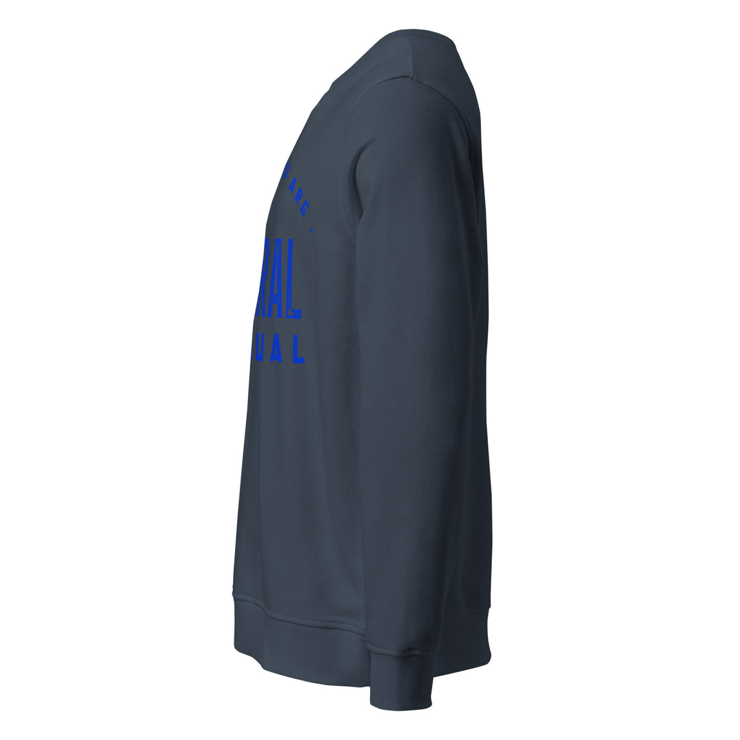 Sweat-shirt doux BIO-écologique Homme Be who you are