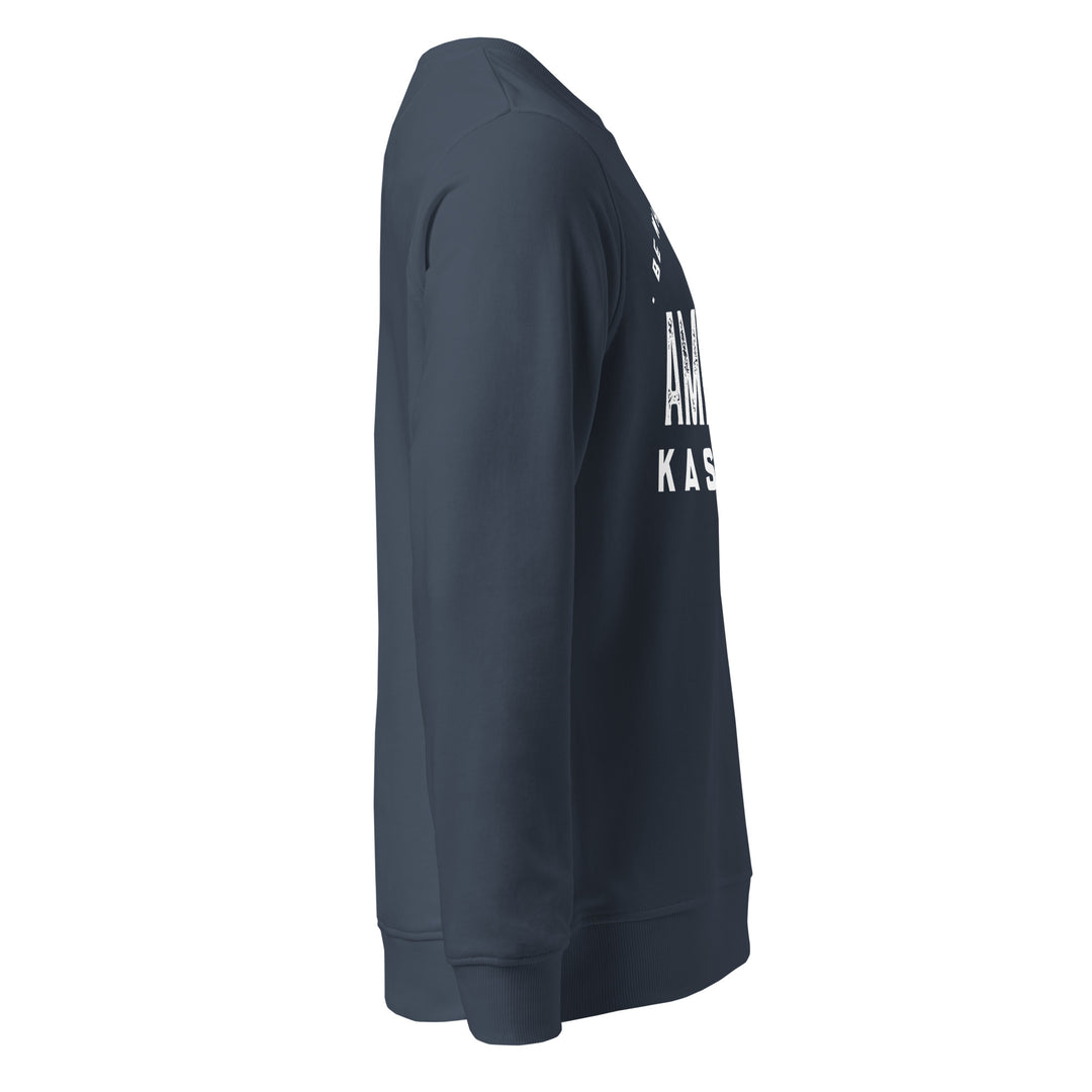 Sweat-shirt doux BIO-écologique Homme Be who you are