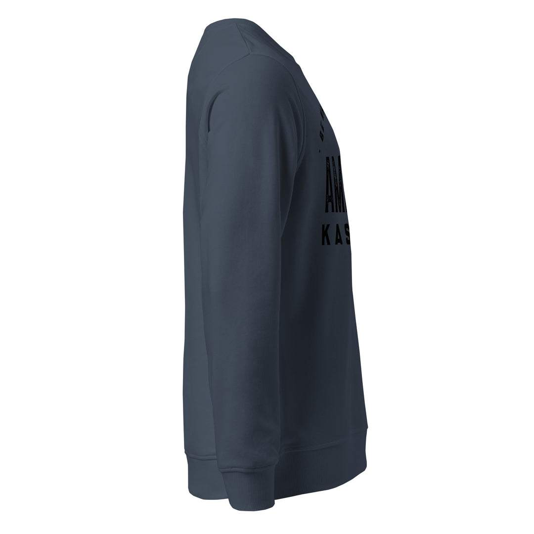 Sweat-shirt doux BIO-écologique Homme Be who you are