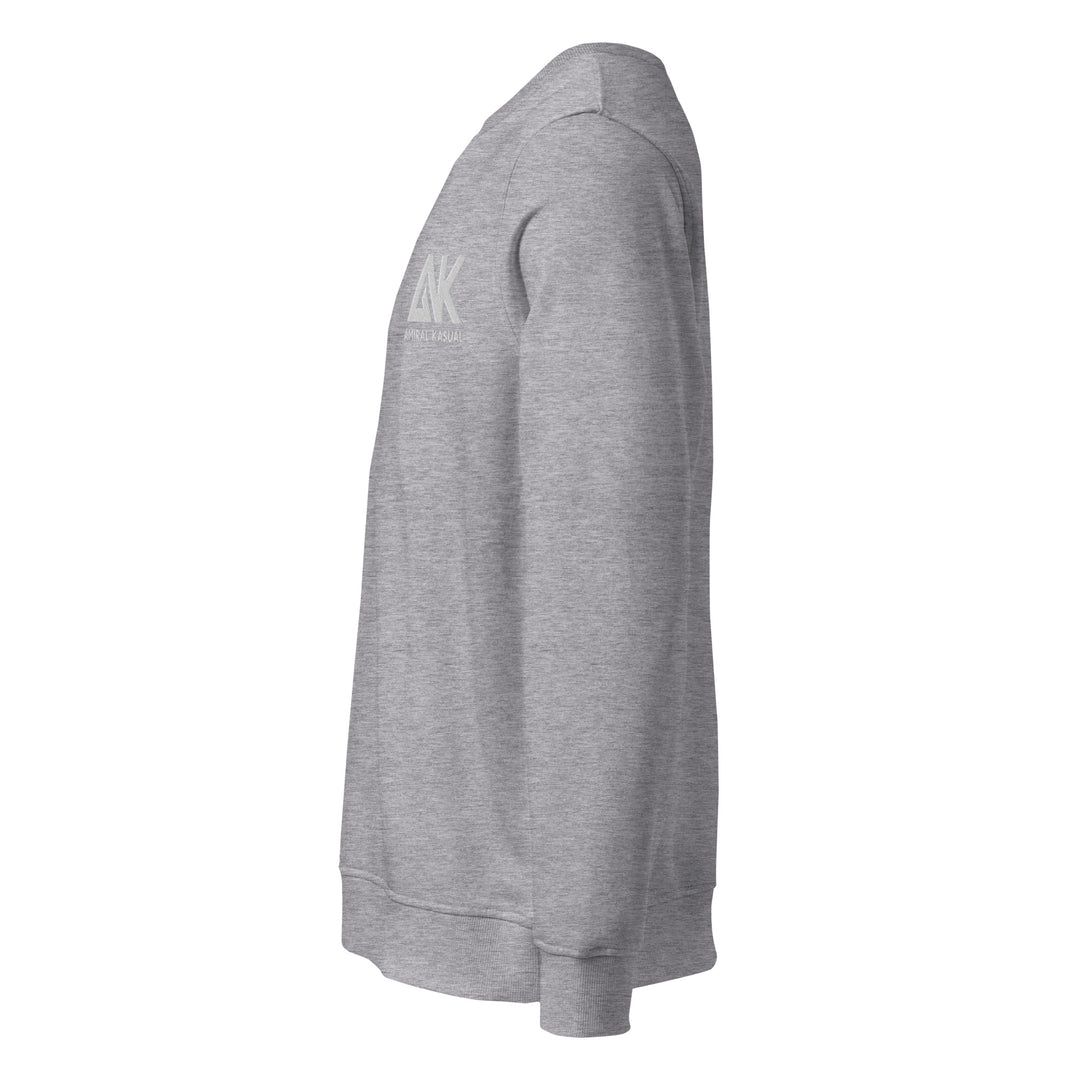 Sweat-shirt doux BIO-écologique Homme Brodé Authentic