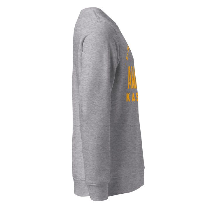 Sweat-shirt doux BIO-écologique Homme Be who you are