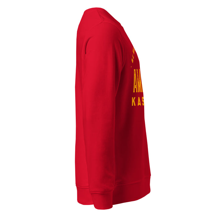 Sweat-shirt doux BIO-écologique Homme Be who you are