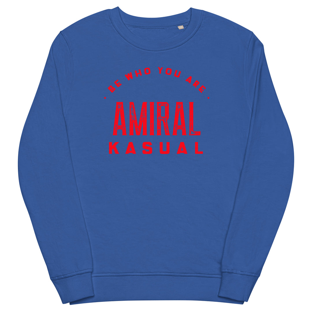 Sweat-shirt doux BIO-écologique Femme Be who you are