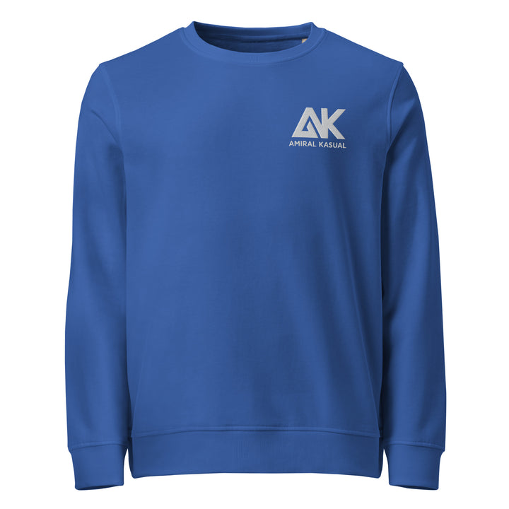 Sweat-shirt doux BIO-écologique Homme Brodé Authentic